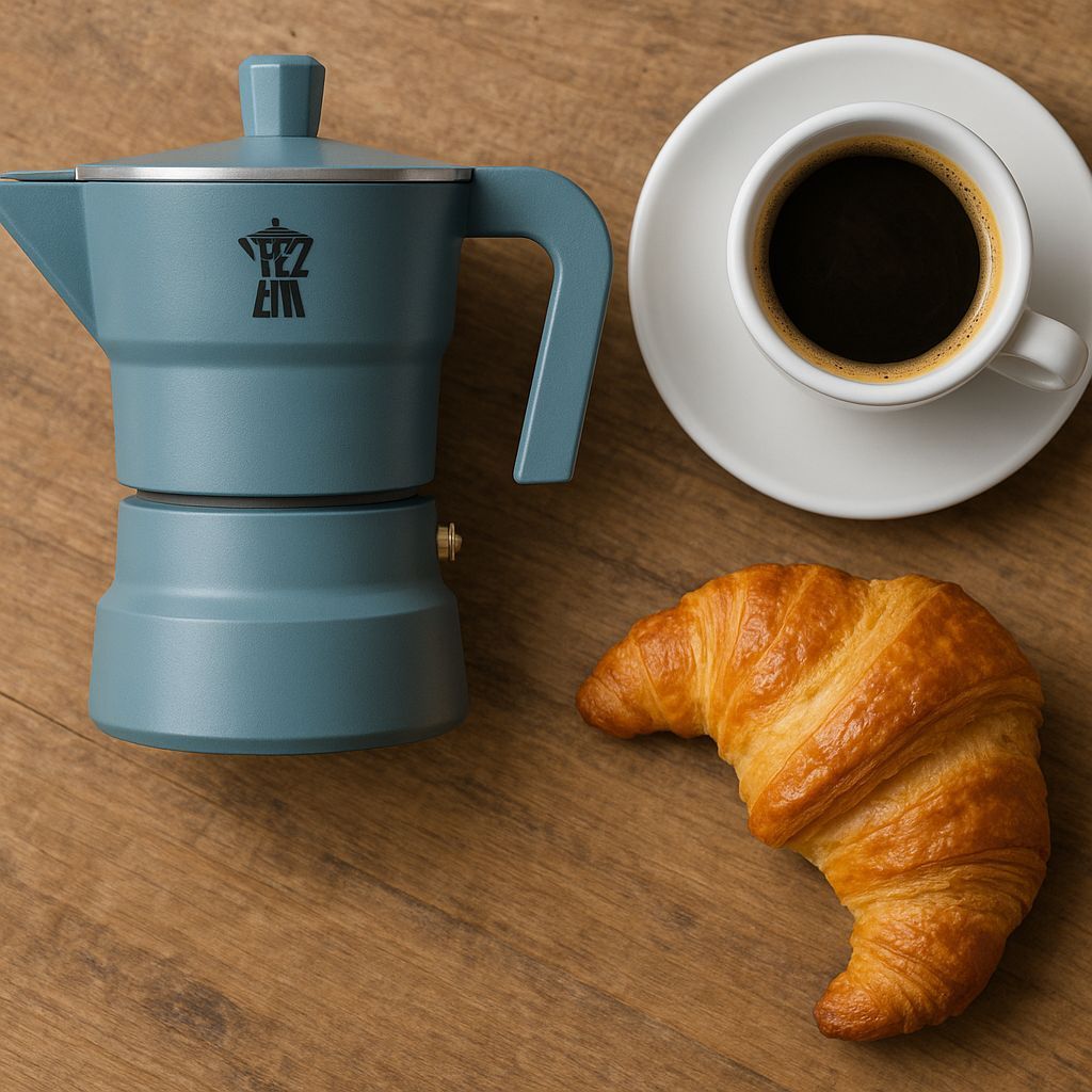 Pezzetti Coffee Maker - SOLIDEXPRESS - 6 Cups - Green