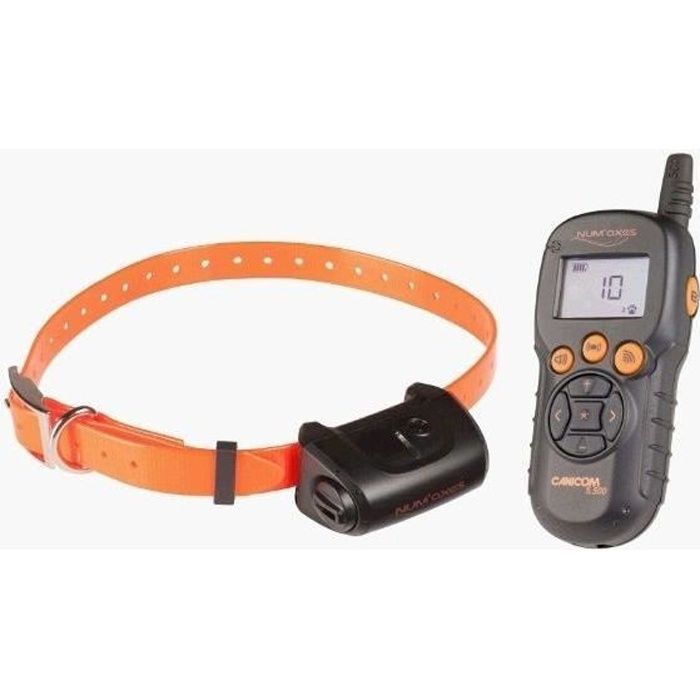 NUM'AXES CANICOM 5.500 Training Collar - 500 m Range - For 1 or 2 Dogs