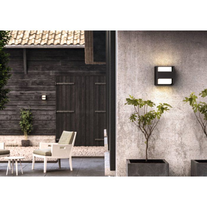 PHILIPS Arbor Outdoor Wall Lamp 2x4.5W 230V - Anthracite