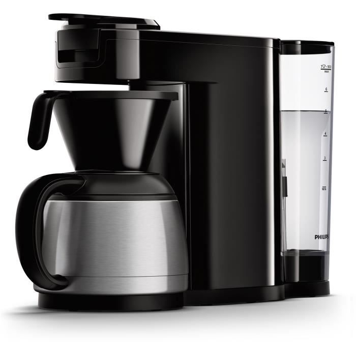 PHILIPS Pod Coffee Maker - SENSEO - HD6592/65 - 2-in-1 for Pods & Filters - Black