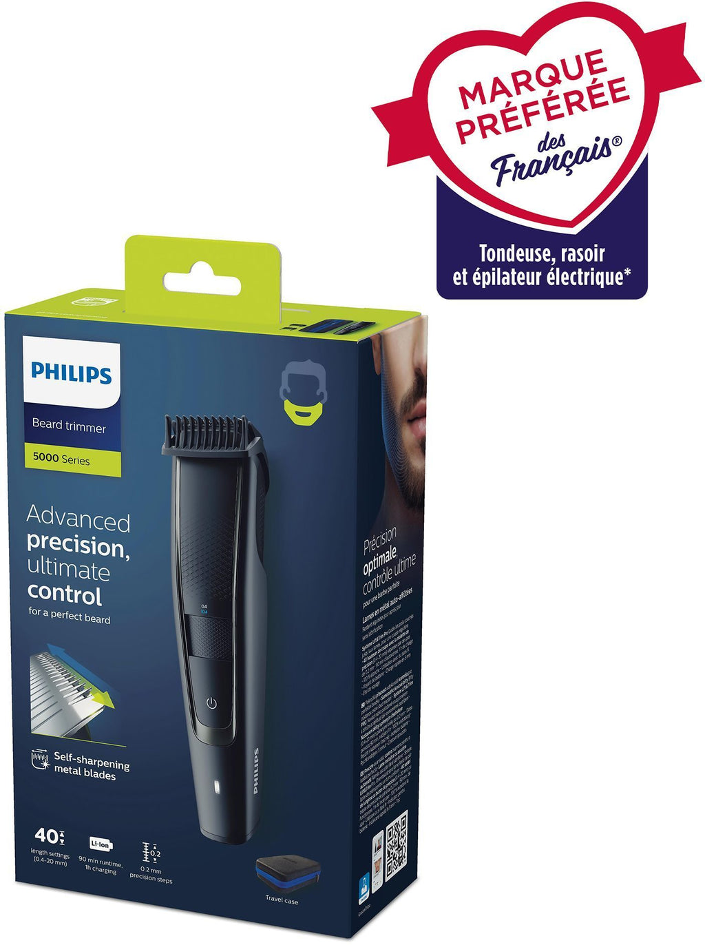 Beard Trimmer - PHILIPS - BT5515/70 - Series 5000