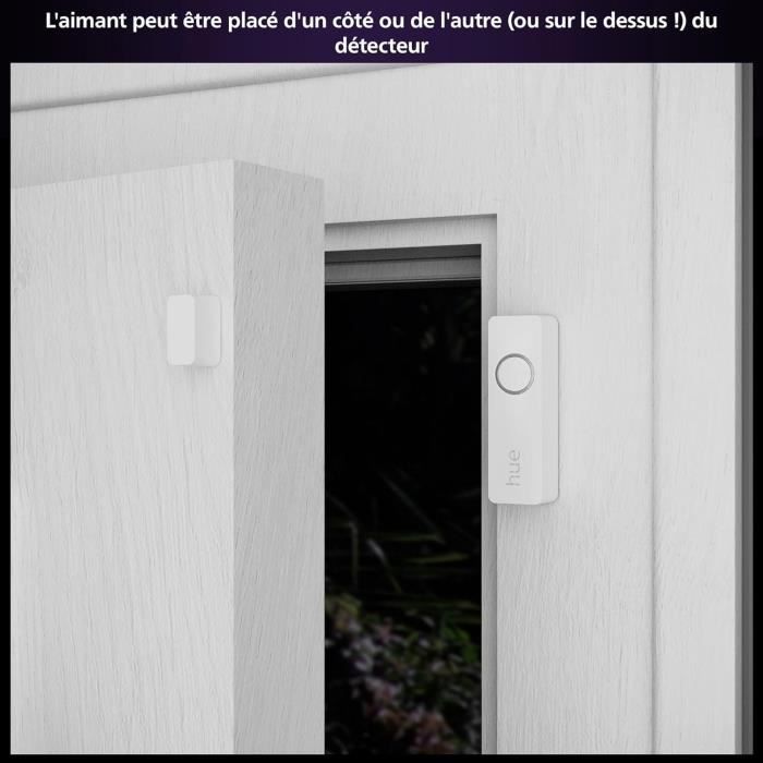 Philips Hue Secure Contact Sensor - Door or Window - Easy Installation - Control via Hue App - White