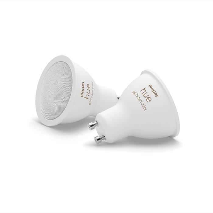 Philips Hue White+Color Ambiance GU10 LED Bulb - Adjustable Brightness