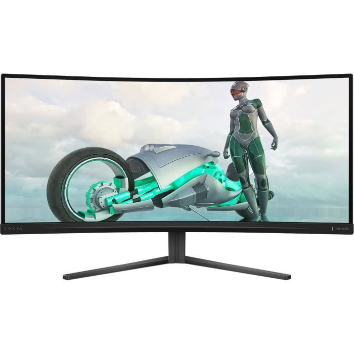 Philips Evnia 3000 34" WQHD Monitor Curved 3440 x 1440 180Hz