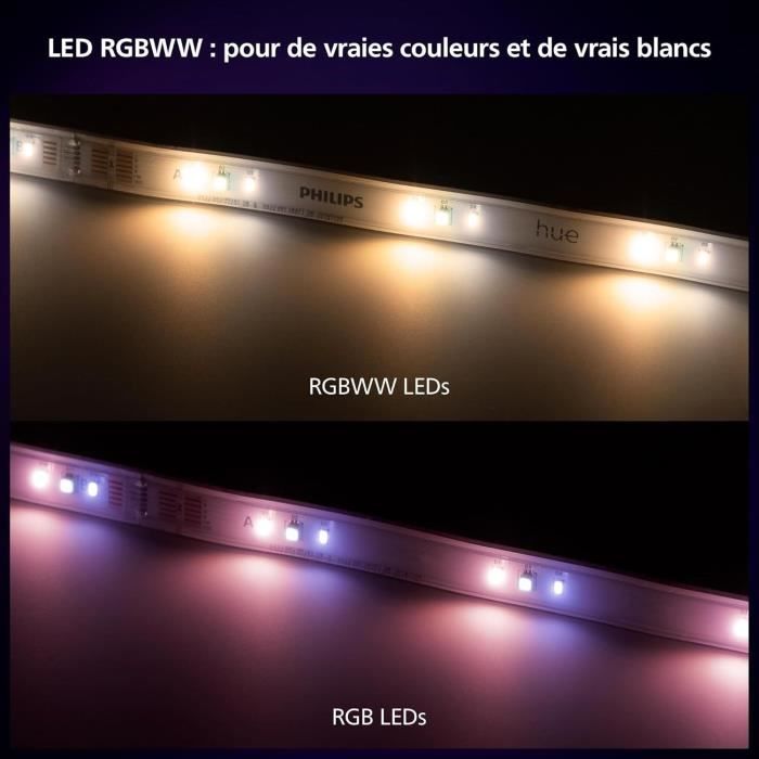 Philips Hue W C Lightstrip Solo LED Strip - 10 m - Color Control - Energy Saving - Indoor