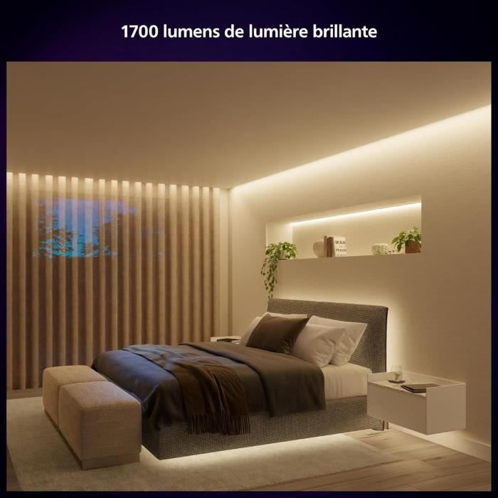 Philips Hue W C Lightstrip Solo LED Strip - 10 m - Color Control - Energy Saving - Indoor