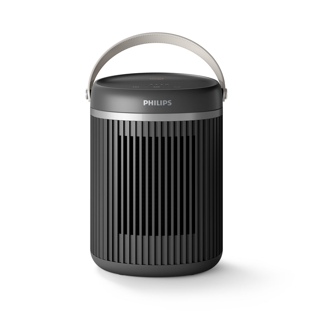 Philips 3000 Series Connected Fan Heater - Electric - 2000W - Round - Dark Grey