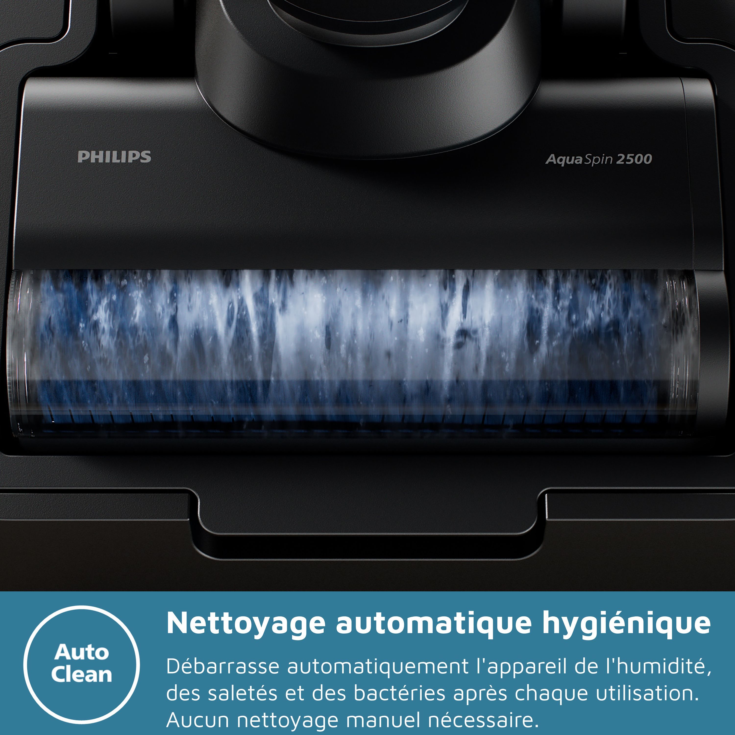 PHILIPS XW6264/11 2-in-1 Cordless Vacuum Cleaner and Mop - 6000 Series - PowerCyclone Aqua - 2500 RPM