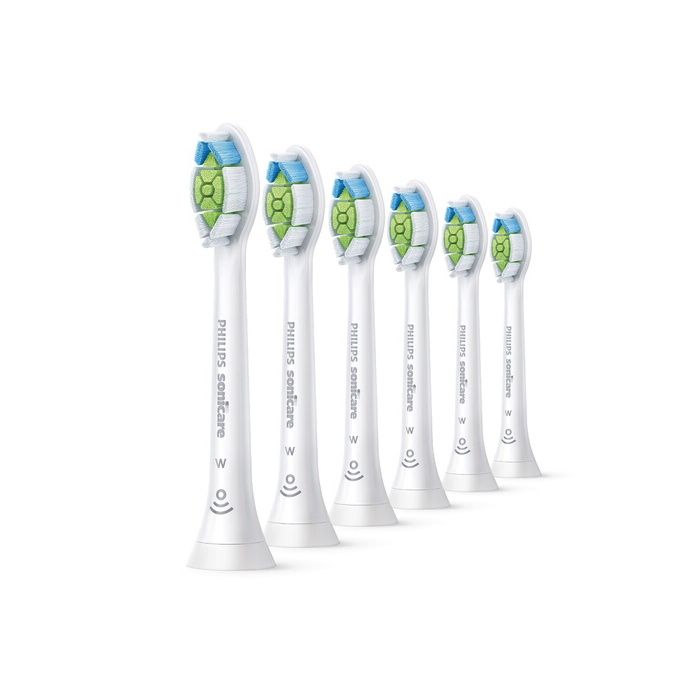 Philips Sonicare HX6066/87 Optimal White Toothbrush Heads Pack of 6