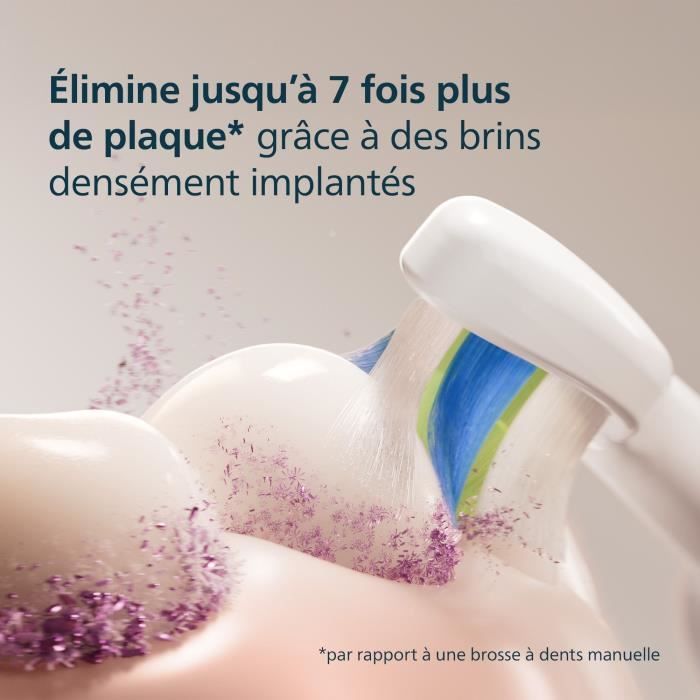 Philips Sonicare HX6066/87 Optimal White Toothbrush Heads Pack of 6