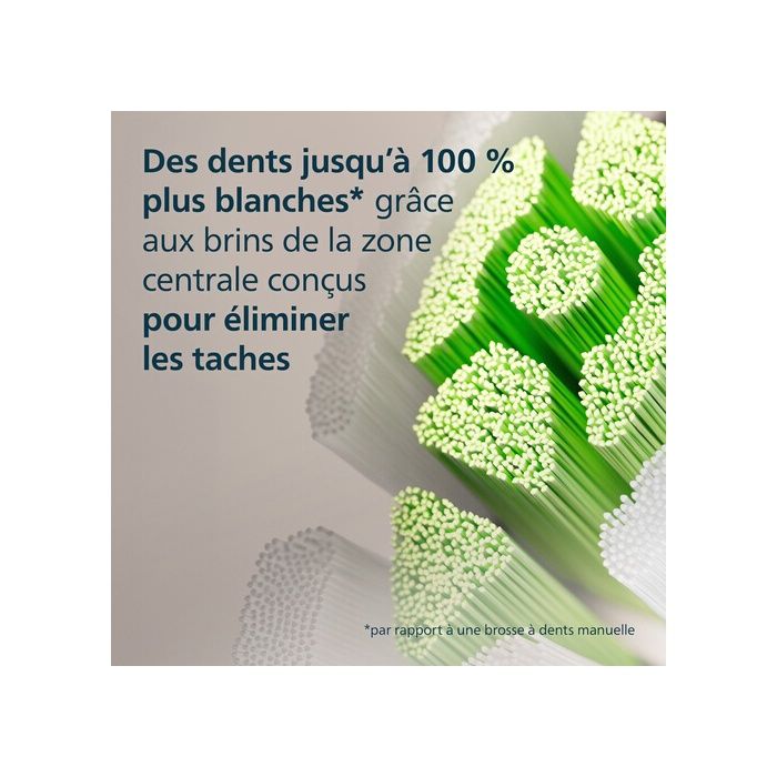 Philips Sonicare HX6066/87 Optimal White Toothbrush Heads Pack of 6