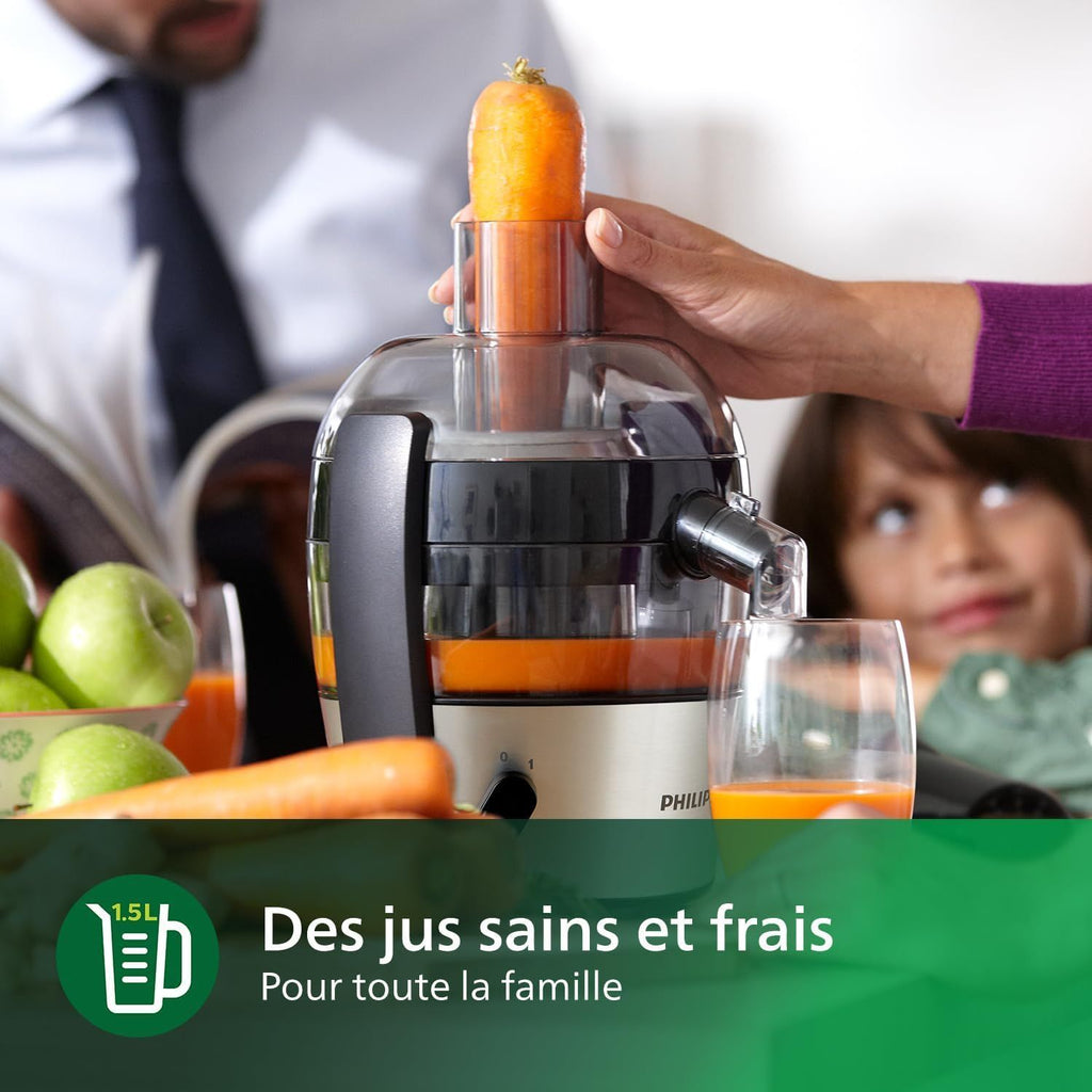 PHILIPS Juicer - HR1832/00 - 1.5 L - 500W - Black