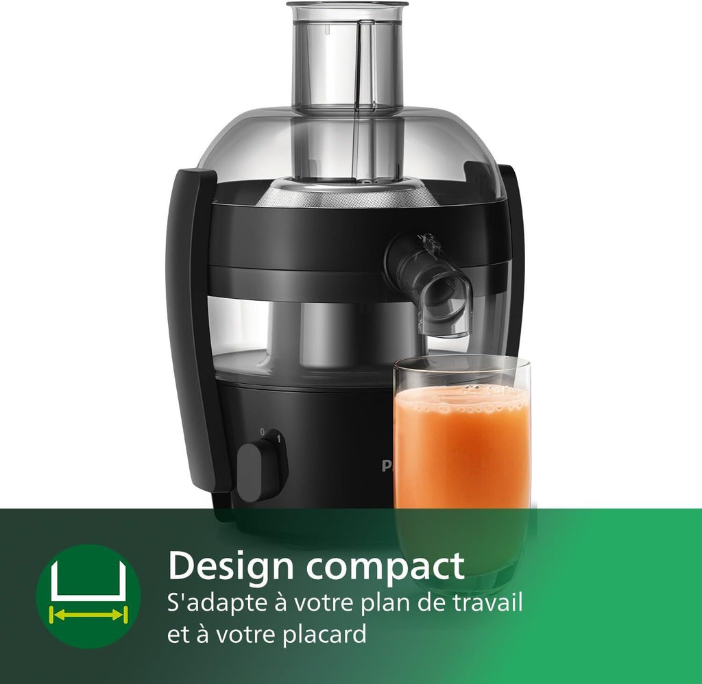 PHILIPS Juicer - HR1832/00 - 1.5 L - 500W - Black