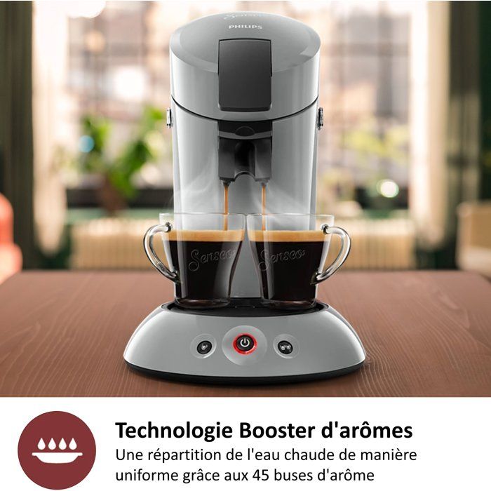 PHILIPS Pod Coffee Maker - SENSEO - HD6553/71 - Original - Grey