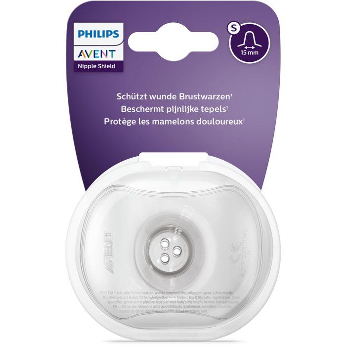 PHILIPS AVENT Set of 2 nipple protectors - Small size