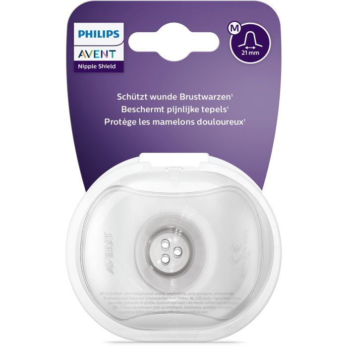 PHILIPS AVENT Set of 2 nipple protectors - Medium size