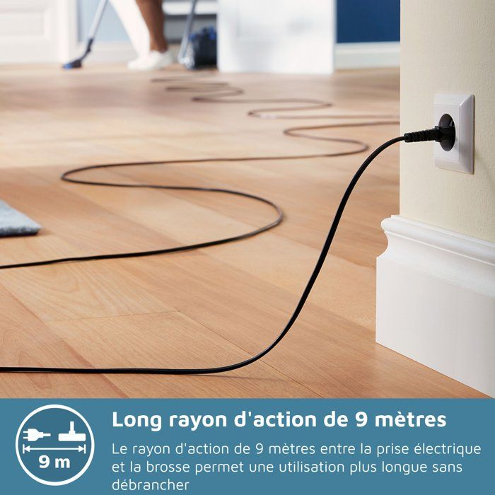 Aspirateur sans sac - PHILIPS - XB2123/09 - Série 2000 PowerCyclone 4 - 850W - 77db - Bleu/rose