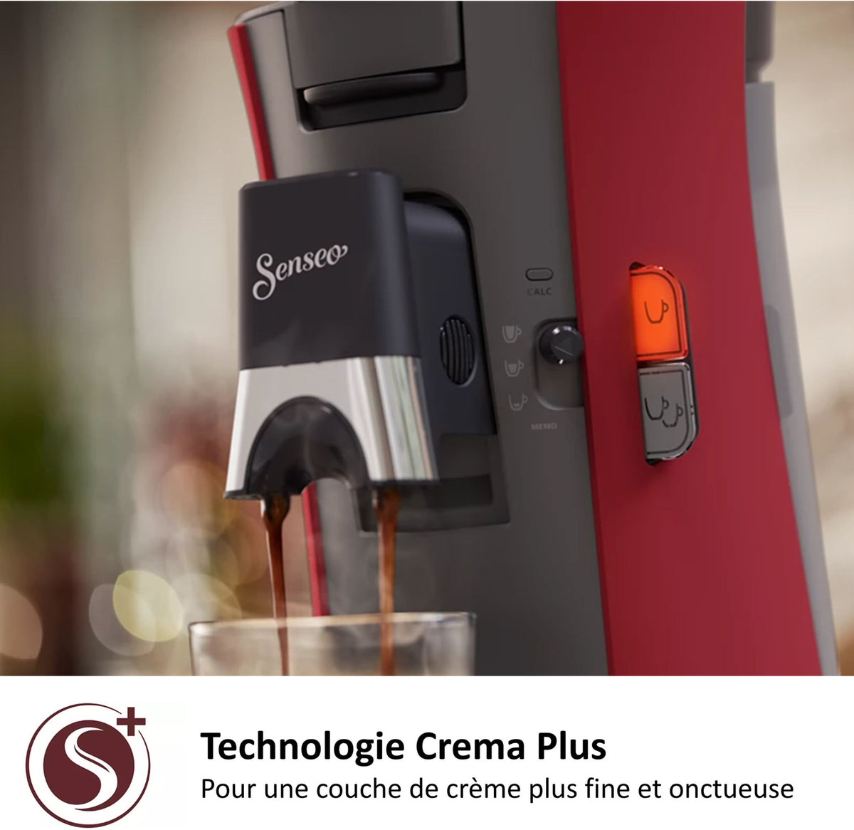 PHILIPS Senseo Select CSA240/91 - Red