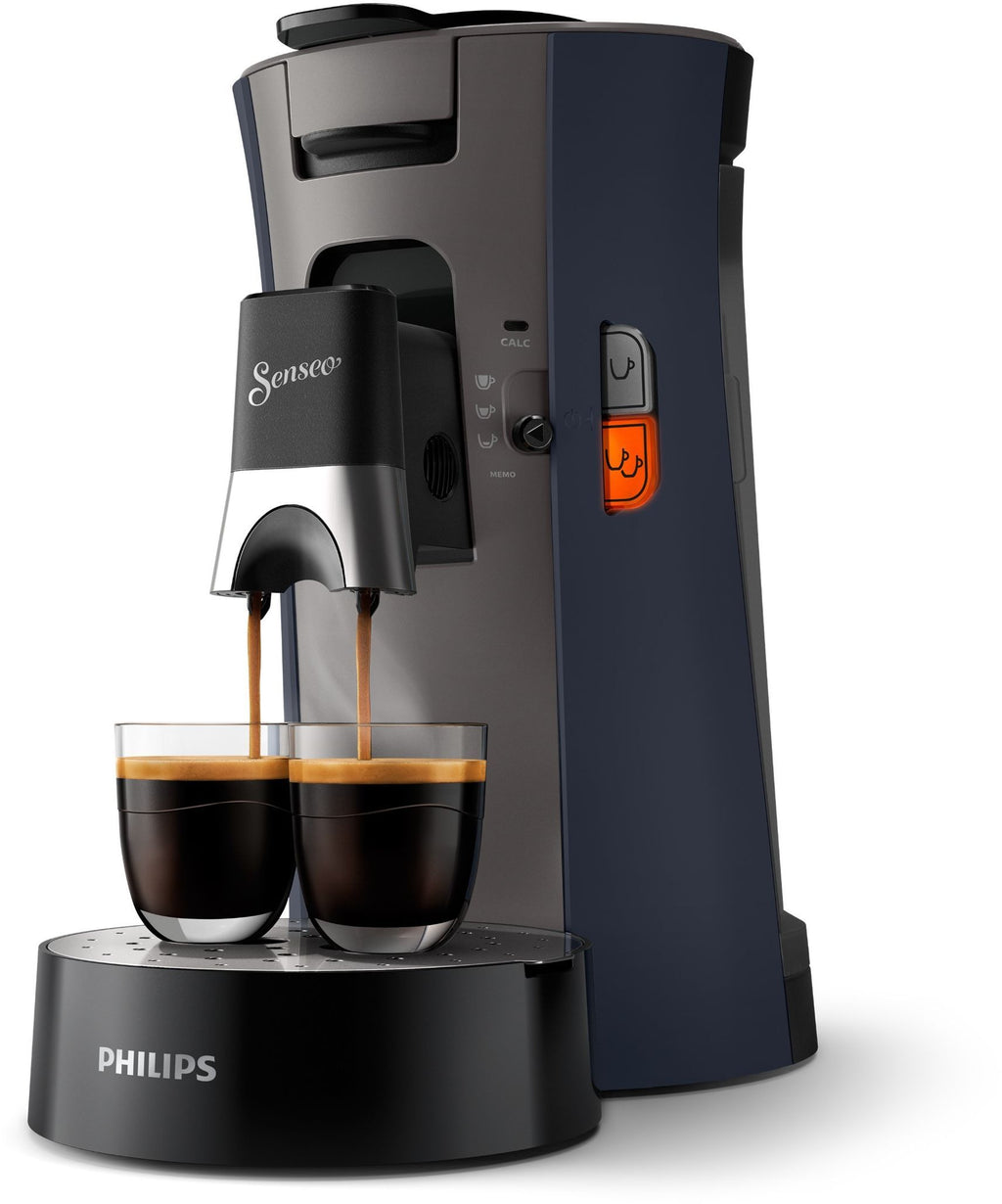PHILIPS SENSEO Pod Coffee Maker - CSA240/71 - Select - Midnight Blue