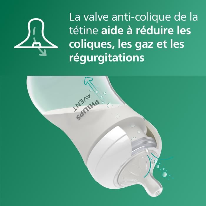 Philips Avent Natural Glass 3.0 Newborn Kit 120 ml + 2 x 240 ml Bottles