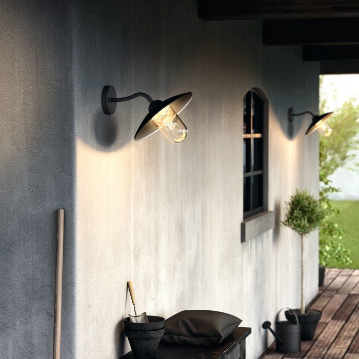 PHILIPS Outdoor Wall Light - Hammock - Black