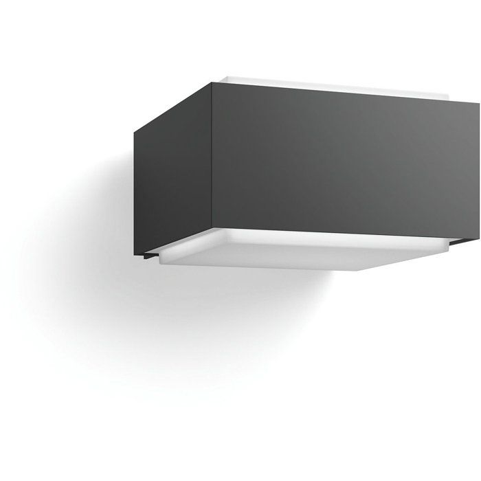 PHILIPS Hedgehog Wall Light - Square - IP44 - E27 Socket