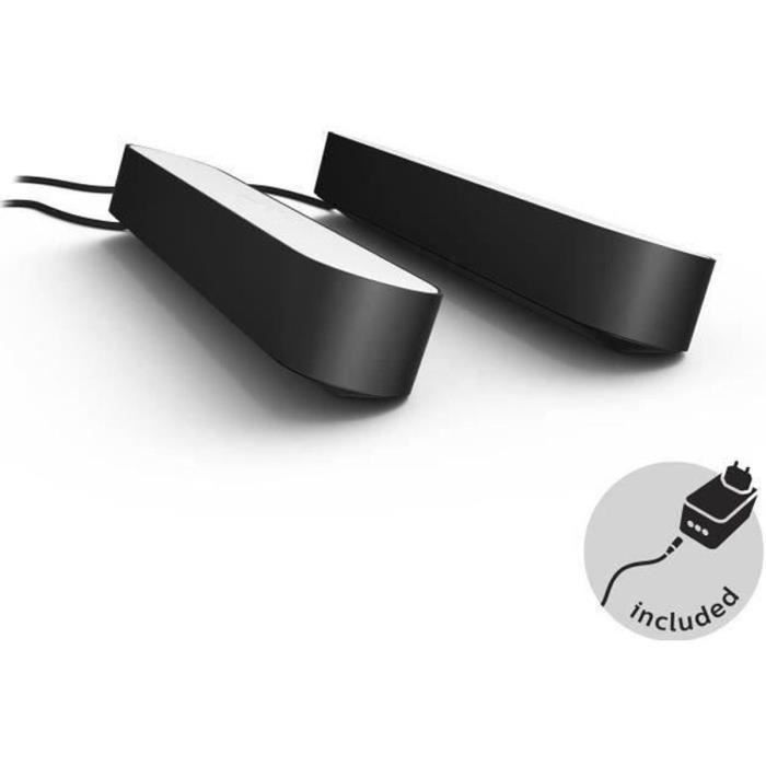 Philips Hue Play Smart Lamp 2-Pack Black