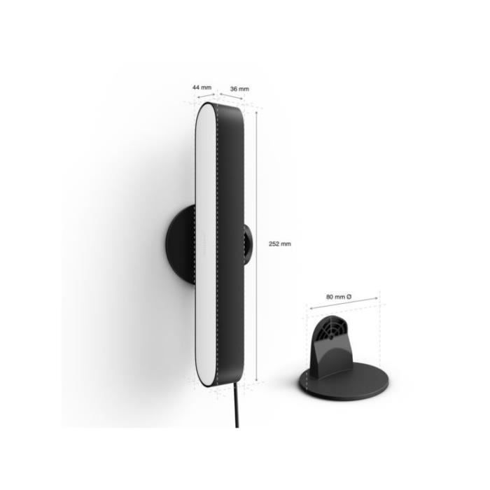 Philips Hue Play Smart Lamp 2-Pack Black