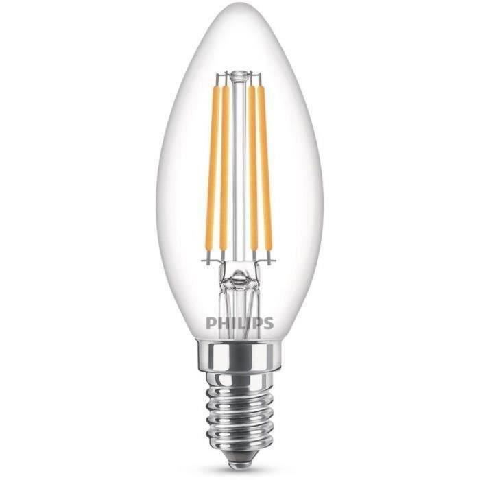 PHILIPS Non-Dimmable LED Bulb - E14 - 60W - Cool White