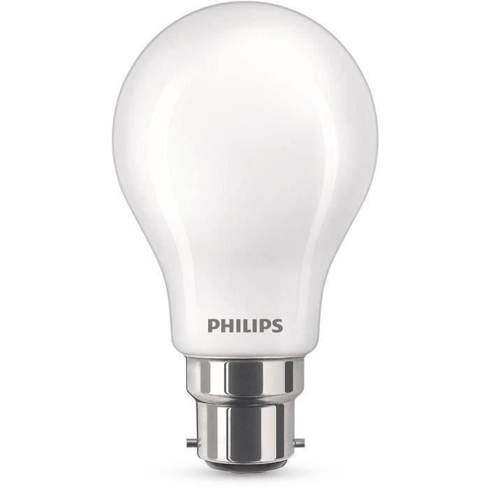 Philips LED Bulb - 40W Equivalent - B22 - Warm White - Non-Dimmable