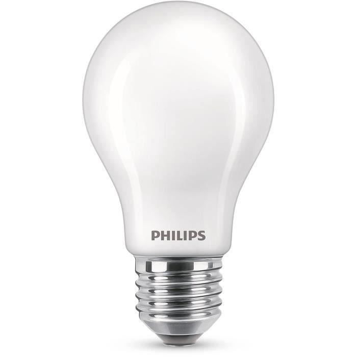 Philips LED Bulb - E27 - 75W Equivalent - Cool White - Non-Dimmable - Pack of 2