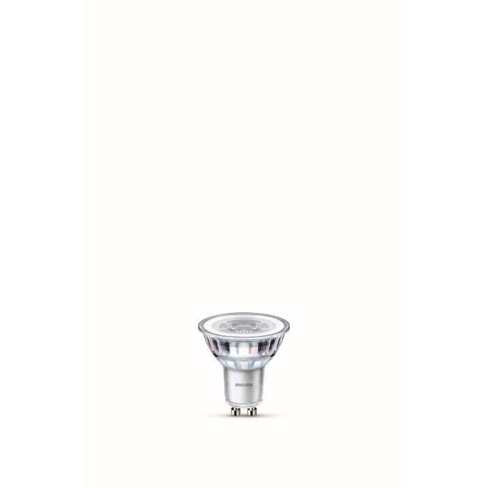 Philips 50W Equivalent GU10 LED Bulb - Warm White - Non-Dimmable