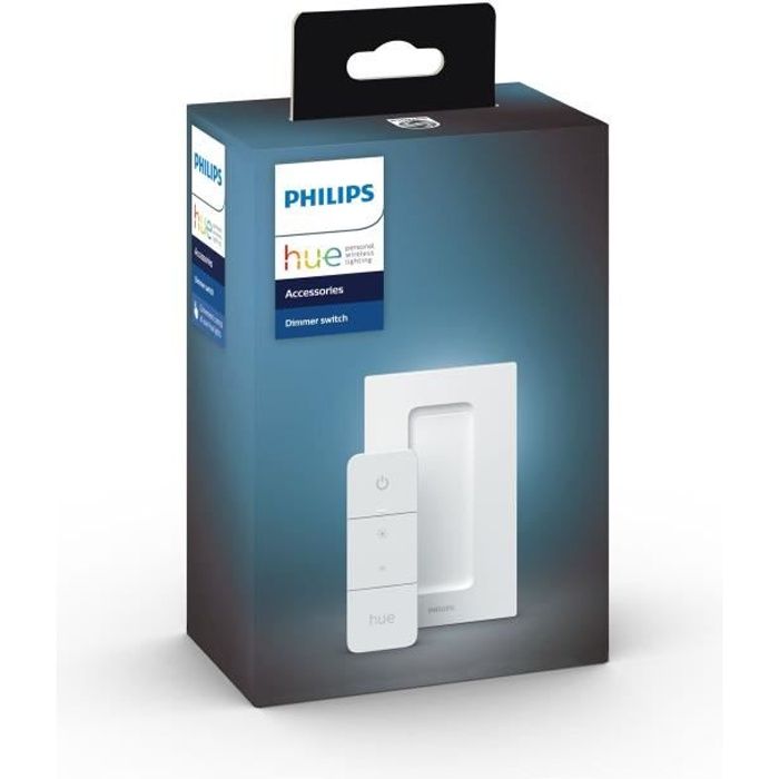 Philips Hue Dim Switch - Portable Remote Control for Smart Lamps