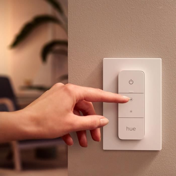 Philips Hue Dim Switch - Portable Remote Control for Smart Lamps