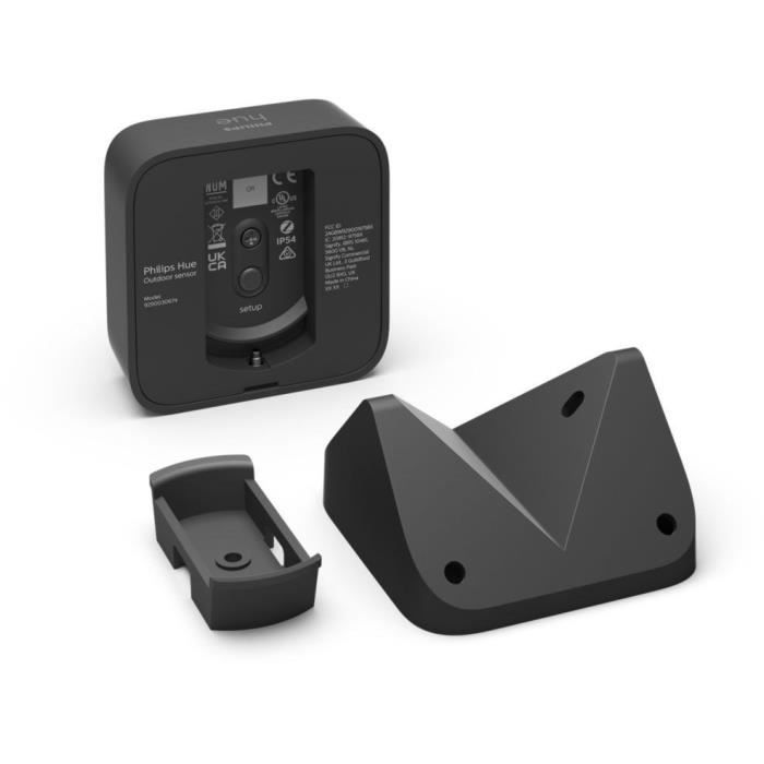 Philips Hue Outdoor Motion Detector - Black - Alexa - 160° Detection Angle