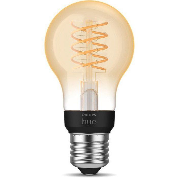 Philips Hue E27 LED Filament Bulb - Vintage Style - Dimmable