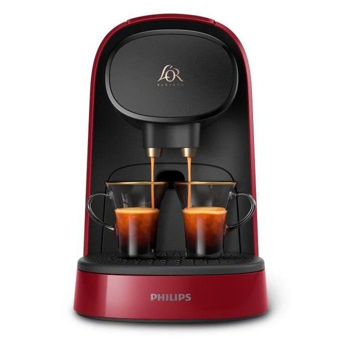 PHILIPS L'OR BARISTA Capsule Coffee Machine - LM8012/51 - Original - Red