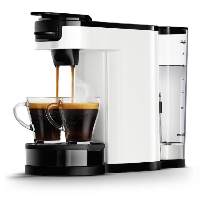 PHILIPS SENSEO Pod Coffee Maker - HD6592/05 - 2-in-1 for Pods & Filters - White
