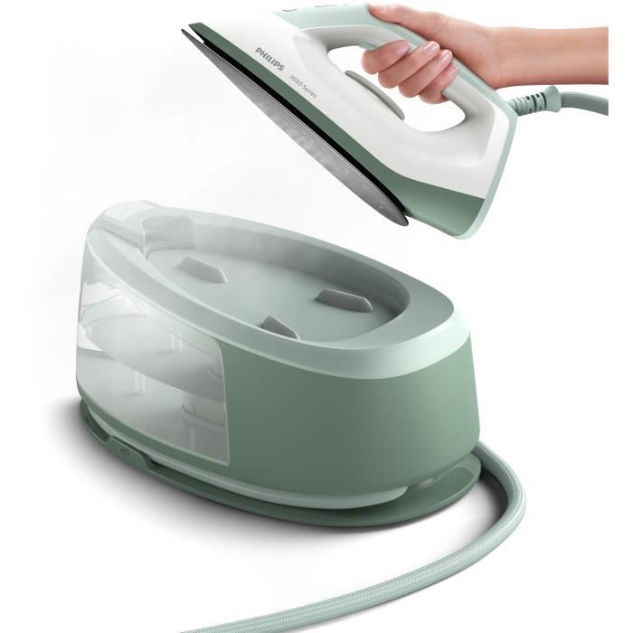 PHILIPS Steam Generator Iron - 3000 Series - 6 bar - 1.4 L - Green PSG3010/70