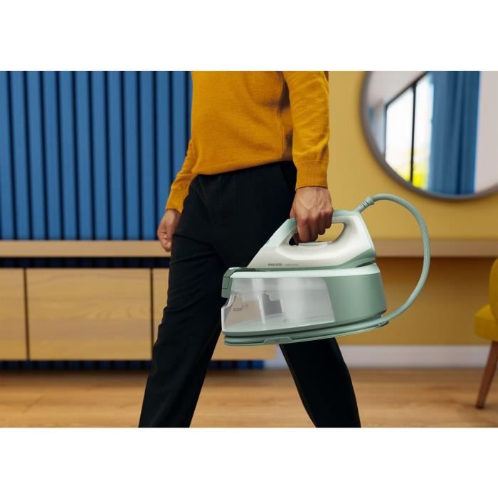 PHILIPS Steam Generator Iron - 3000 Series - 6 bar - 1.4 L - Green PSG3010/70