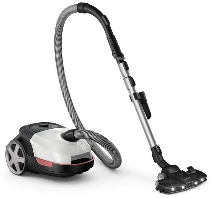 Aspirateur avec sac - PHILIPS - XD6122/12 - Série 6000 -  900W - 77db - Blanc