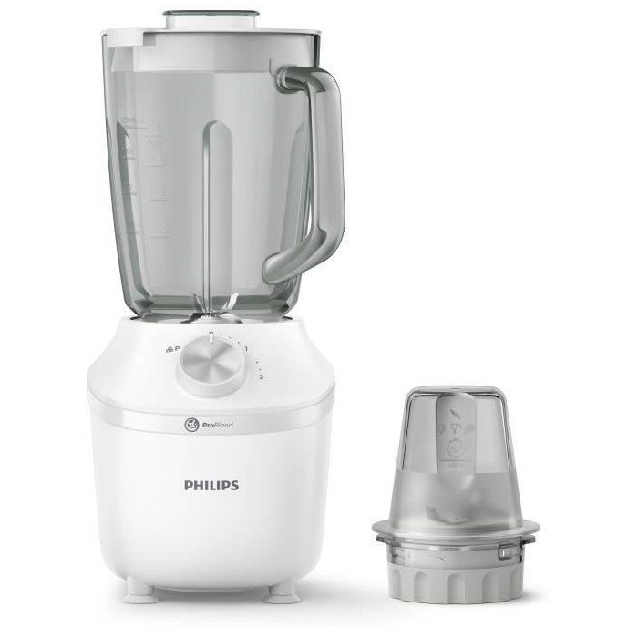 PHILIPS Blender - HR2291/20 - 3000 Series - 600 W - 2 L - White