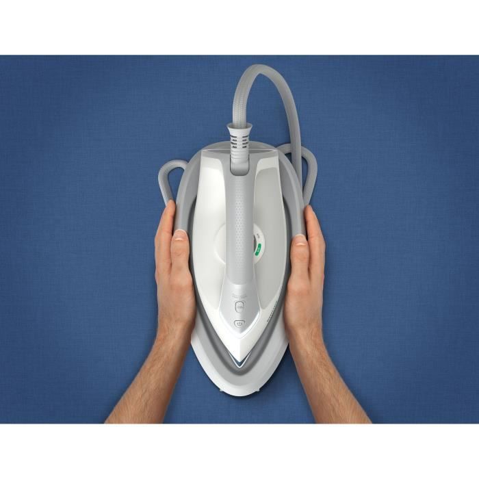 PHILIPS Steam Generator Iron - BXA0019/00 - 2000 Series - 6 bars - 1.4 L - Blue/White