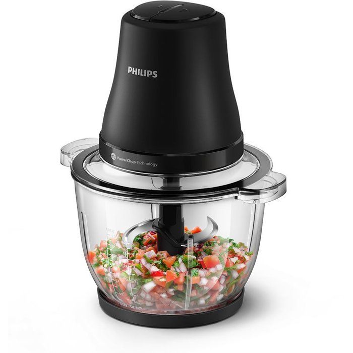 PHILIPS Electric Meat Grinder - HR1502/00 - 500W - 2 L - Black