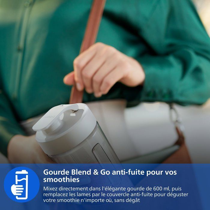 PHILIPS Blender - HR2670/01 - 350W - 0.6 L - White
