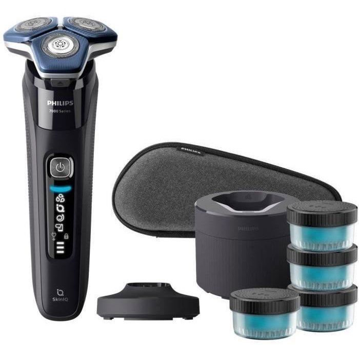 PHILIPS Electric Shaver - S7886/63 - Series 7000 - Wet&Dry Technology - 60 Min Battery Life