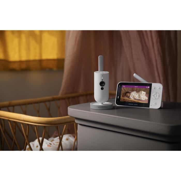 Philips Avent Connected Video Monitor - SCD953/26 - Silk White