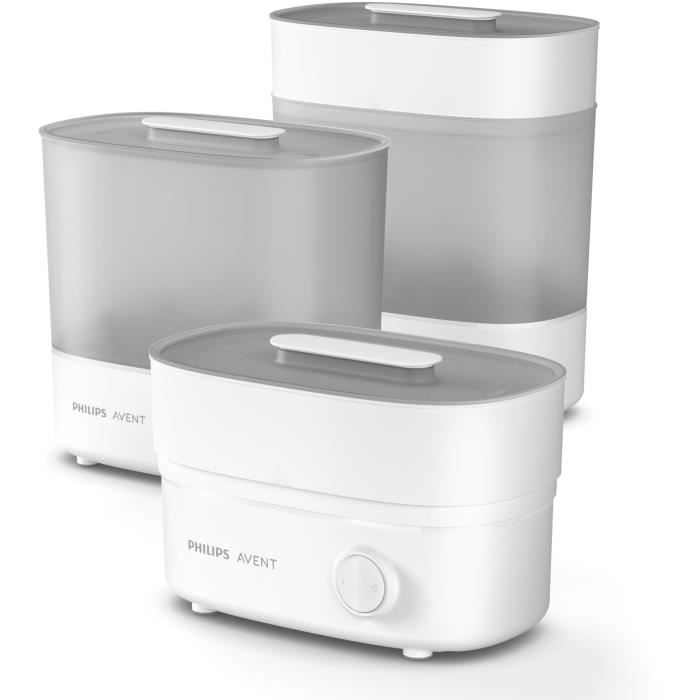Sterilizer - PHILIPS AVENT - 4-in-1 Steam - White - Sterilizes in 6 min