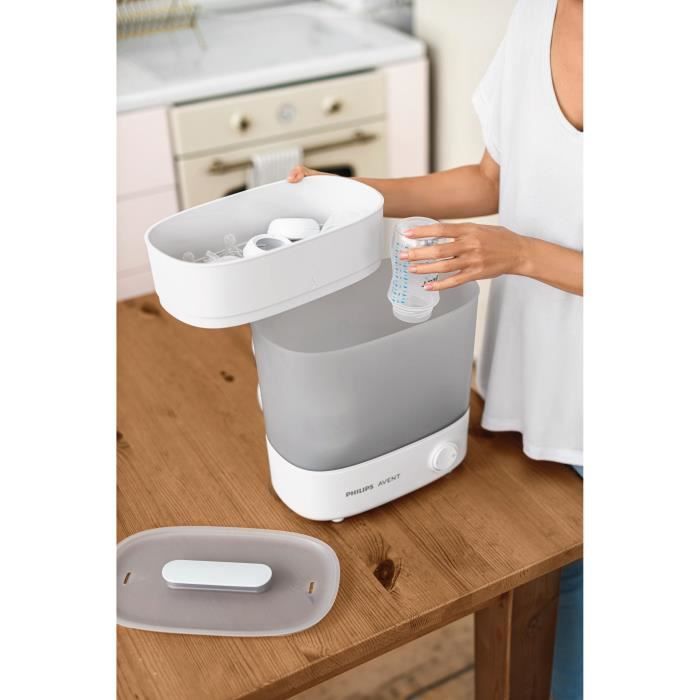 Sterilizer - PHILIPS AVENT - 4-in-1 Steam - White - Sterilizes in 6 min