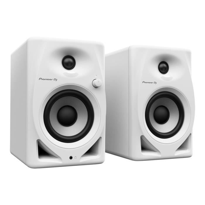PIONEER DJ Studio Monitors - DM-40D - Bass Reflex - 2x19W - White